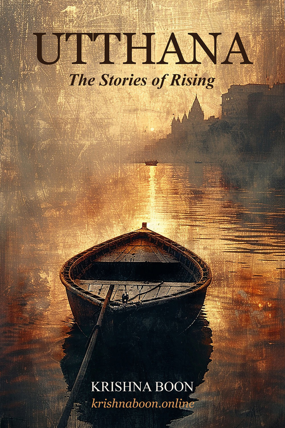 Utthana — book cover by Krishna Boon